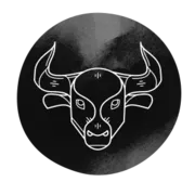 Taurus zodiac sign symbol