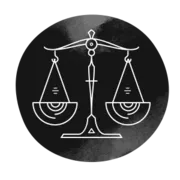 Libra zodiac sign symbol