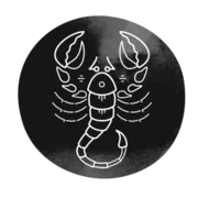 Scorpio zodiac sign symbol