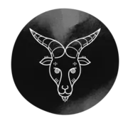 Capricorn zodiac sign symbol